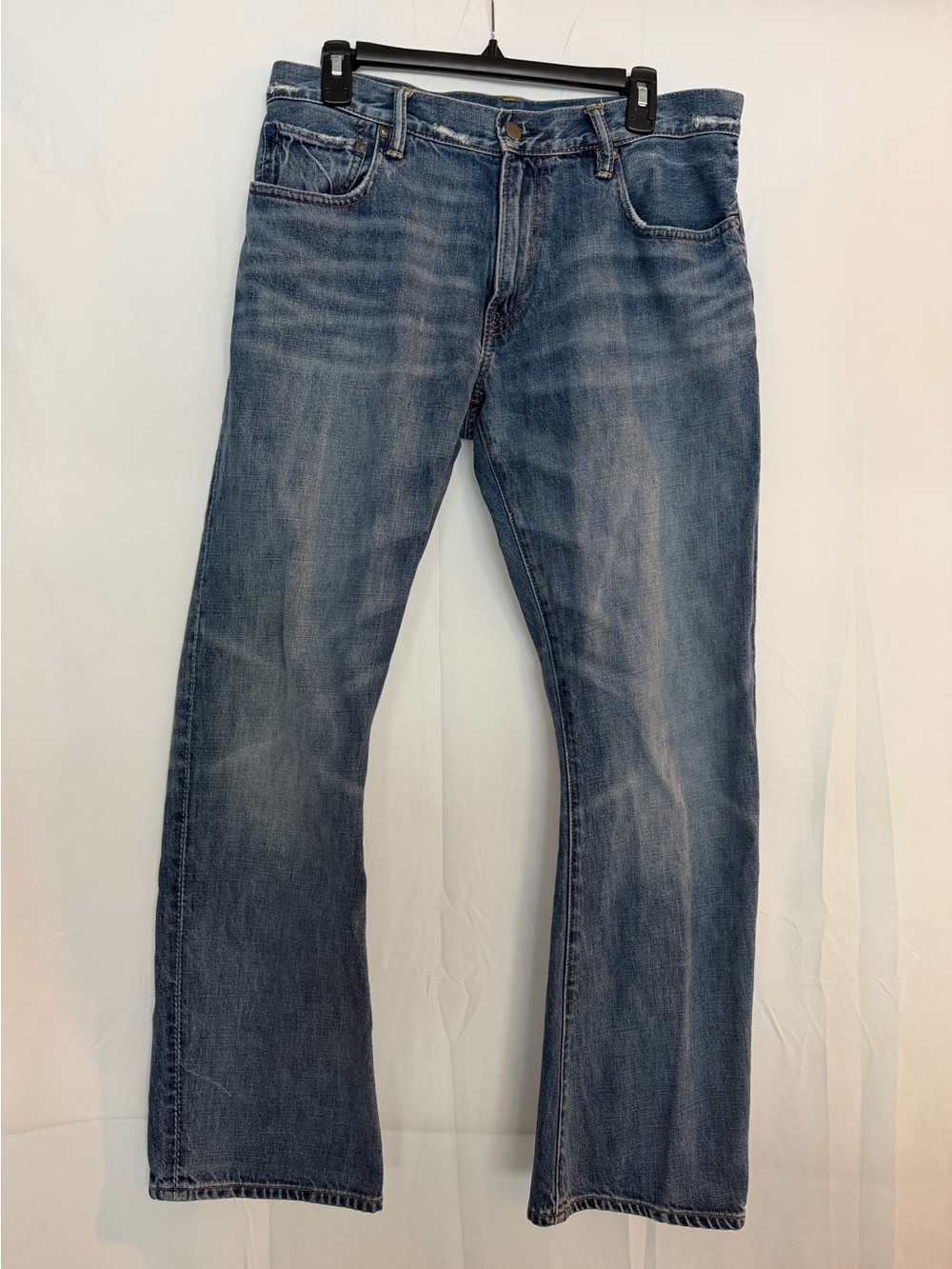 Gap 1969 Men’s Jeans 32x30 Bootcut 100% Cotton Distressed Faded Y2K Denim
